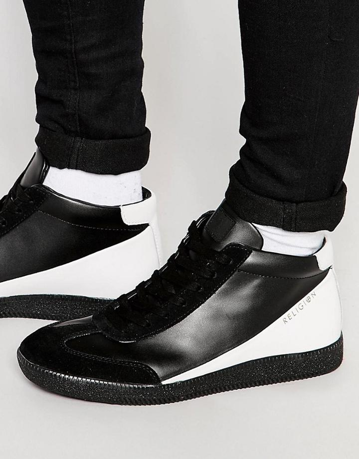 Religion Lea Mid Sneakers - Black