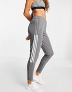 Adidas Soccer Tiro Essential Sweatpants In Gray