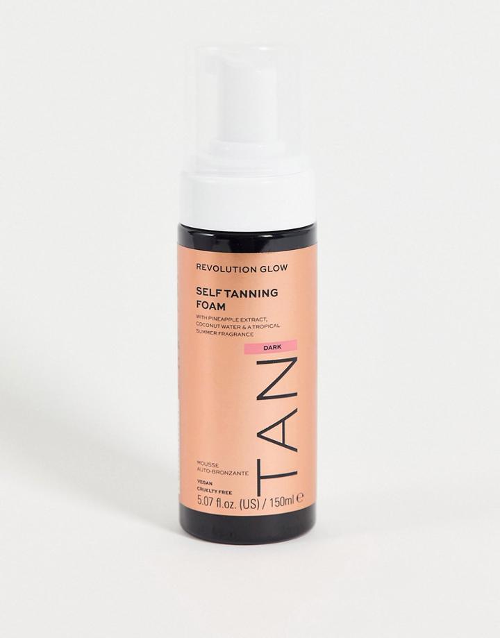 Revolution Glow Coconut Water & Pineapple Tanning Foam - Dark-no Color