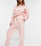 The North Face Oversized Essential Sweatpants In Light Pink Exclusive To Asos