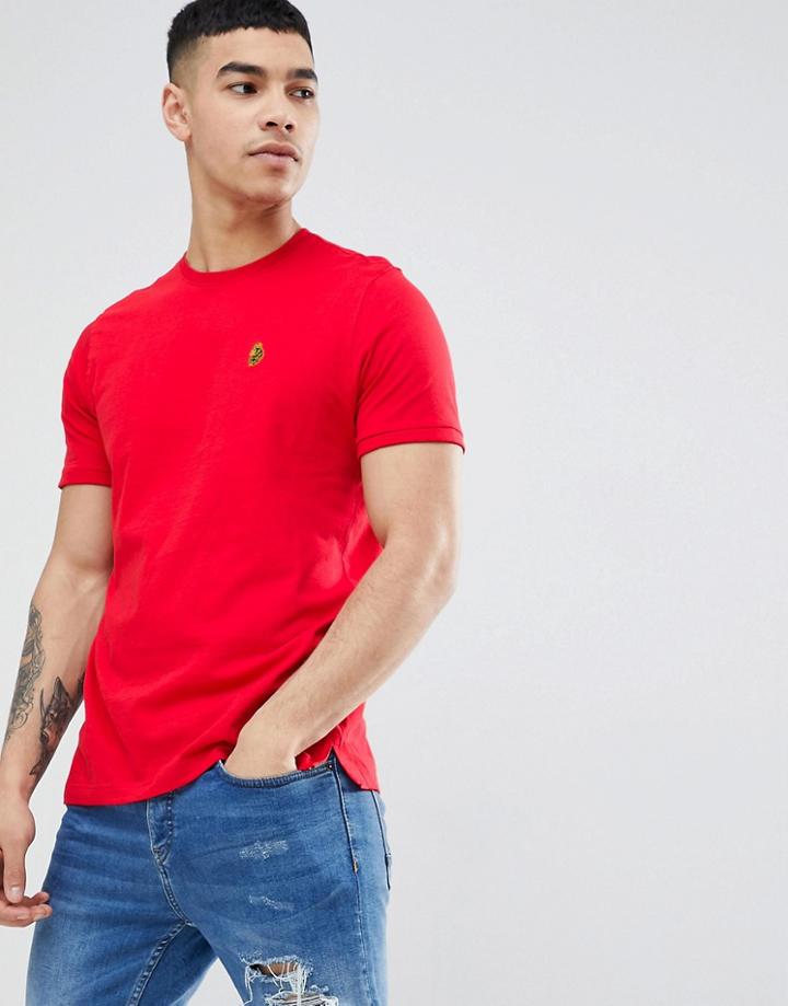 Luke Sport Traff Short Sleeve T-shirt In Red - Red