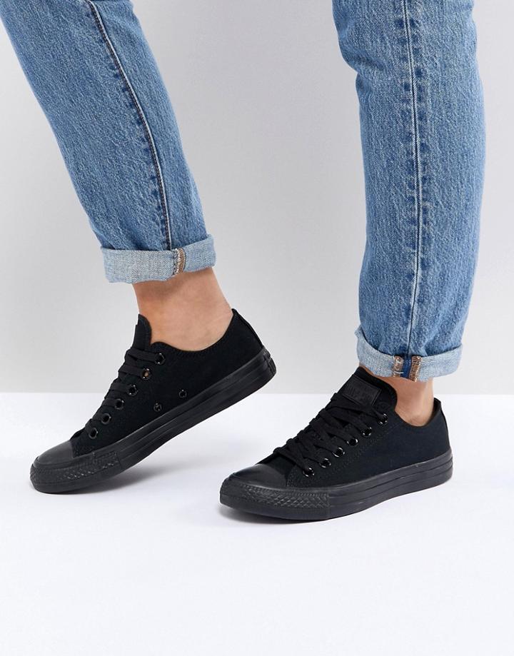 Converse Chuck Taylor All Star Ox Black Monochrome Sneakers