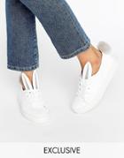 Minna Parikka Tail Sneaks White Leather Sneakers - White