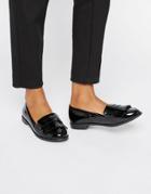 Miss Kg Fringe Front Tassle Front Loafers - Red
