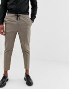 New Look Pants In Hounds Tooth Check - Gray