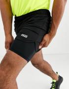 Asos 4505 Icon 2-in-1 Running Shorts-black