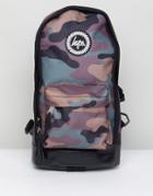 Hype Backpack In Camo - Green