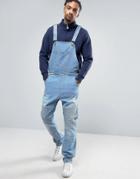 Liquor & Poker Biker Overall - Blue