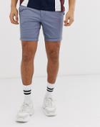 River Island Chino Shorts In Gray - Gray