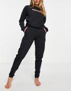 Tommy Hilfiger Seacell Eco Logo Sweatpants In Black