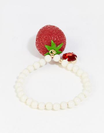 N2 By Les Nereides Strawberry Bracelet - Red