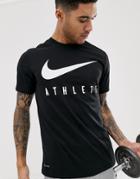 Nike Training Dri-fit Athlete T-shirt In Black