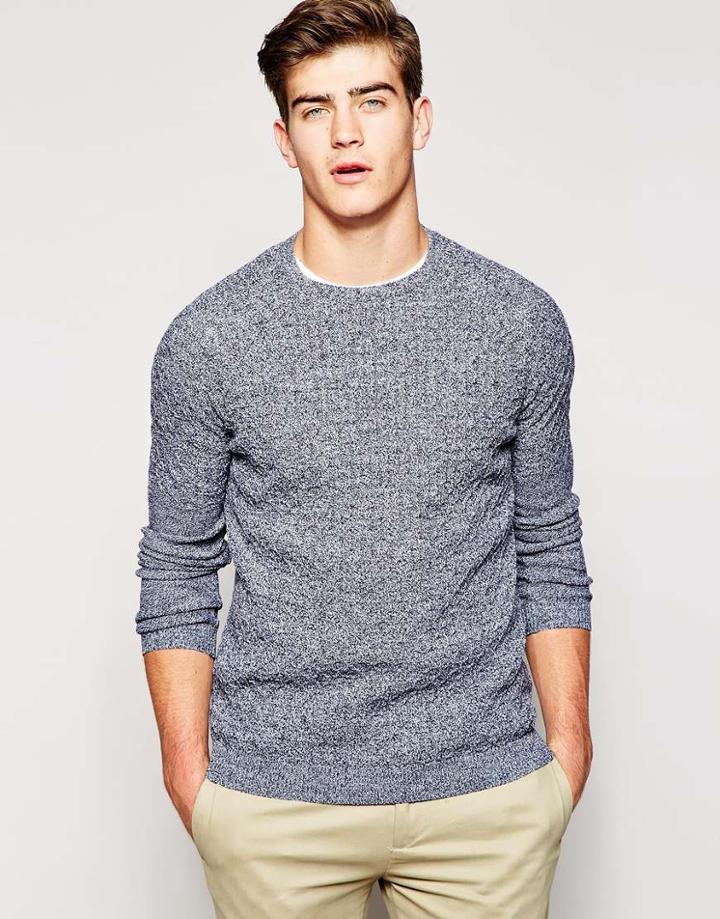 Asos Lightweight Cable Sweater