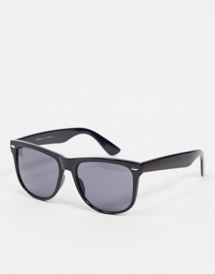 Aj Morgan Large Sunglasses In Black