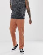 Sacred Hawk Tapered Pants In Tan - Tan