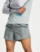 Nike Running Dri-fit Challenger 5-inch Shorts In Gray