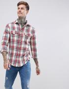 Boohooman Regular Fit Shirt In Red - Red