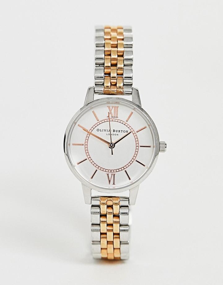 Olivia Burton Ob15wd40 Wonderland Bracelet Watch - Silver