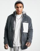 Columbia Mountainside Heavyweight Full Zip Fleece In Gray