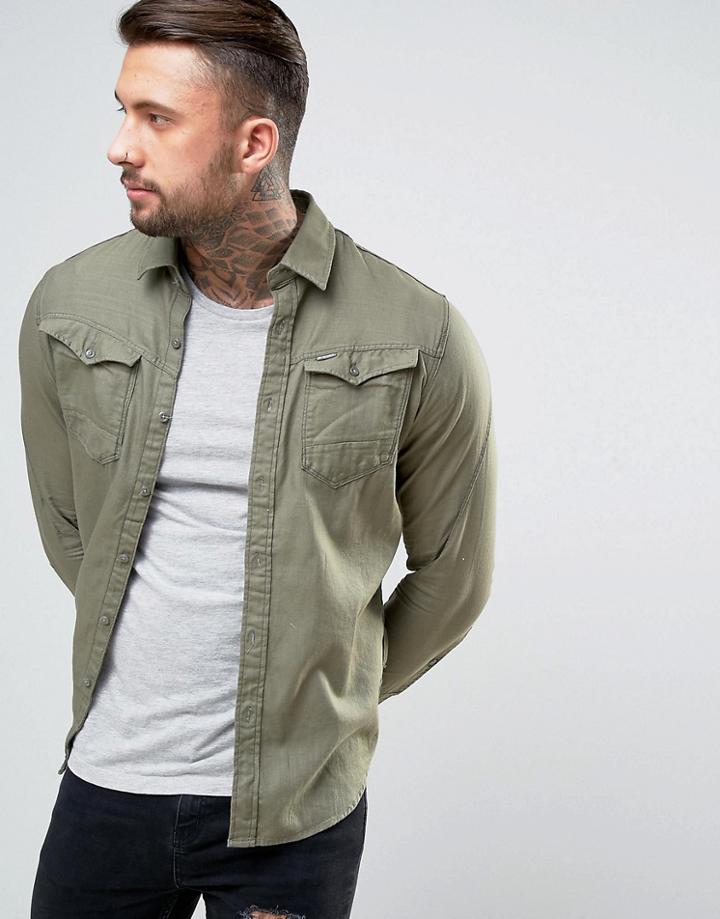 G-star Arc 3d Regular Fit Shirt - Green