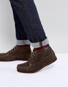 Eastland Seneca Suede Boots In Dark Olive - Brown