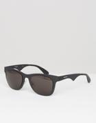 Carrera Square Sunglasses In Black - Black