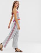 America & Beyond Beach Two-piece Pants - Blue