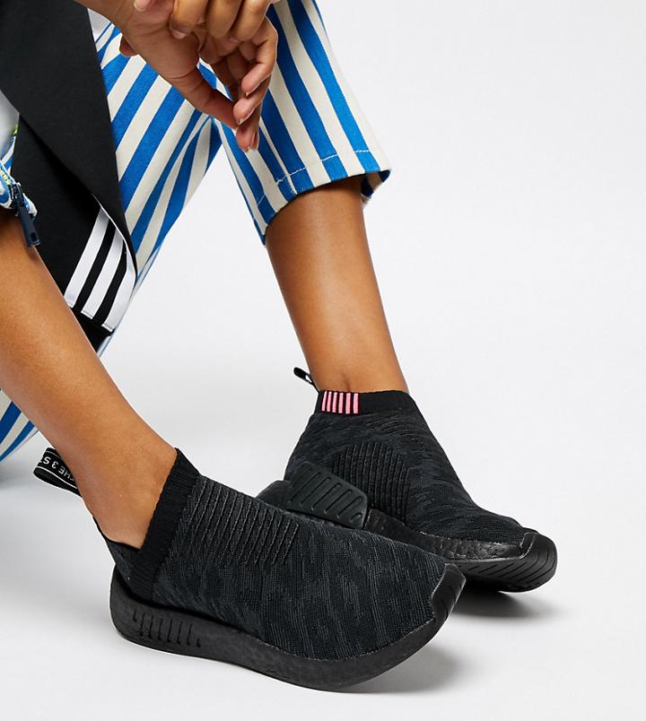 Adidas Originals Nmd Cs2 Trainers In All Black - Black
