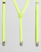 7 X Halloween Skinny Suspenders - Gold