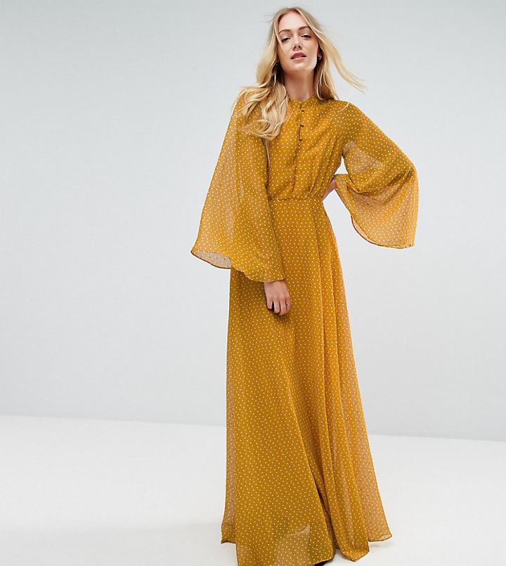 Y.a.s Tall Maxi Dress - Yellow