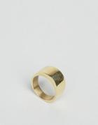 Made Circle Cast Ring - Gold