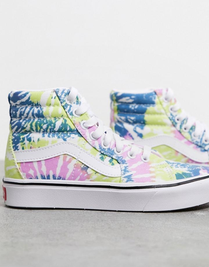 Vans Sk8-hi Tie Dye Sneakers In Multi
