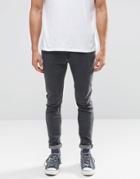 Lee Malone Super Skinny Jeans Stone Grey - Gray