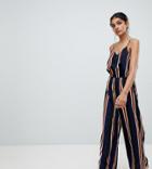 Y.a.s Tall Stripe Cami Jumpsuit-multi