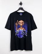 E.t Pointing Up Oversized T-shirt In Black