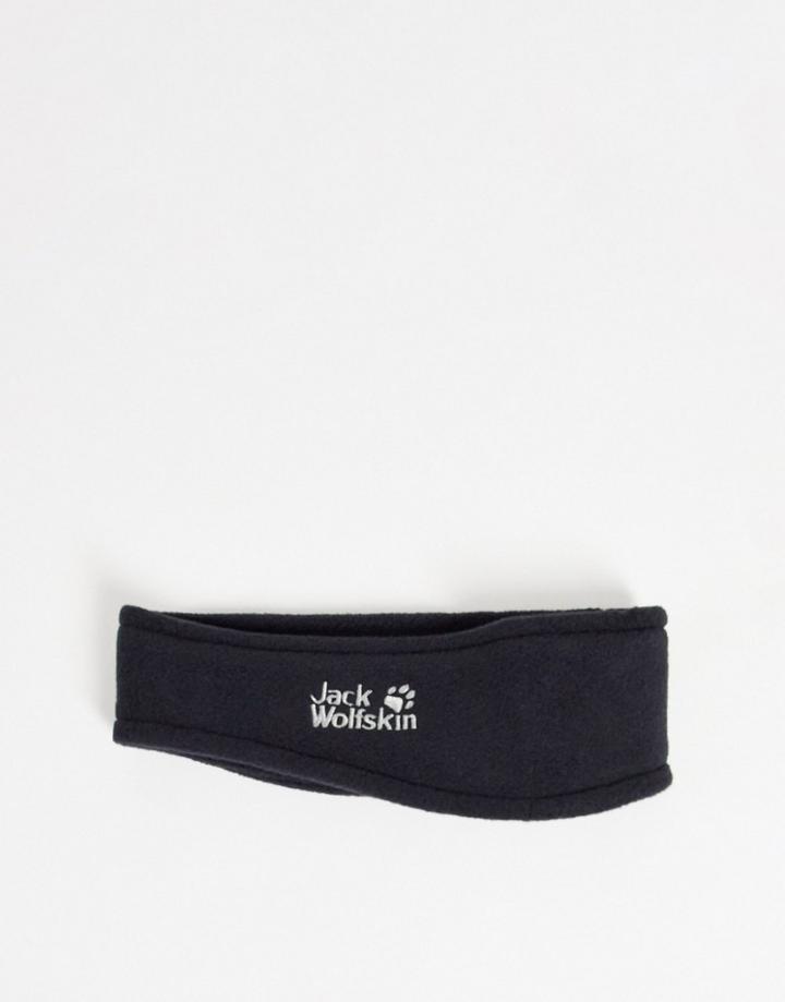 Jack Wolfskin Vertigo Headband In Black