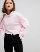 Cheap Monday Attract Cropped Hoody - Pink