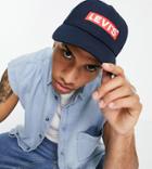 Levi's Cap In Navy With Box Tab Logo Exclusive To Asos