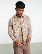 Bolongaro Trevor Check Shirt In Red & Yellow-multi