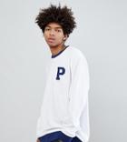 Puma Organic Cotton Towelling Sweat In White Exclusive To Asos - White