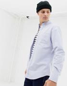J.crew Mercantile Flex Slim Fit Oxford Shirt Button Down In Light Blue - Blue