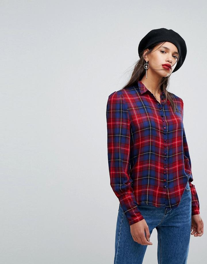 Mango Check Shirt - Multi