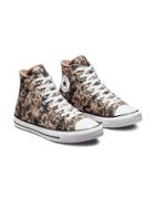 Converse Chuck Taylor All Star Hi Camo Print Sneakers In Black/hemp
