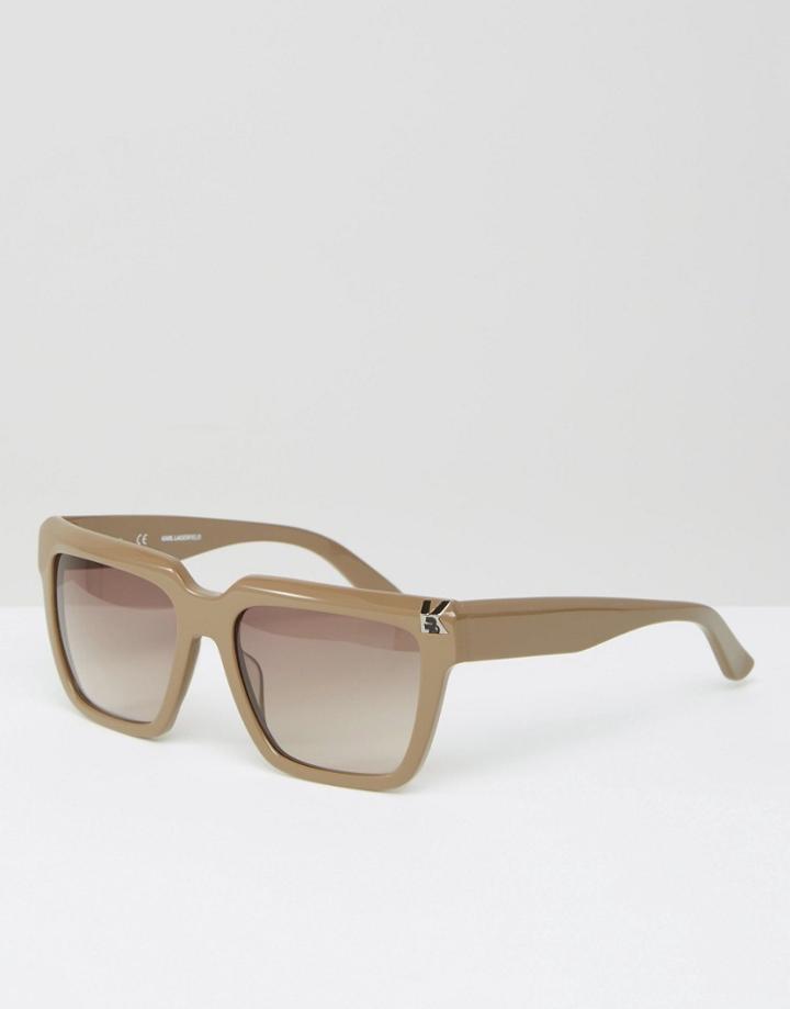 Karl Lagerfeld Sunglasses - Brown