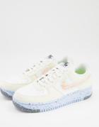 Nike Air Force 1 Crater W Sneakers In Sail/coconut Milk-white
