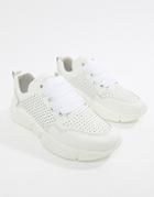 Bronx Leather Runner Sneakers - White