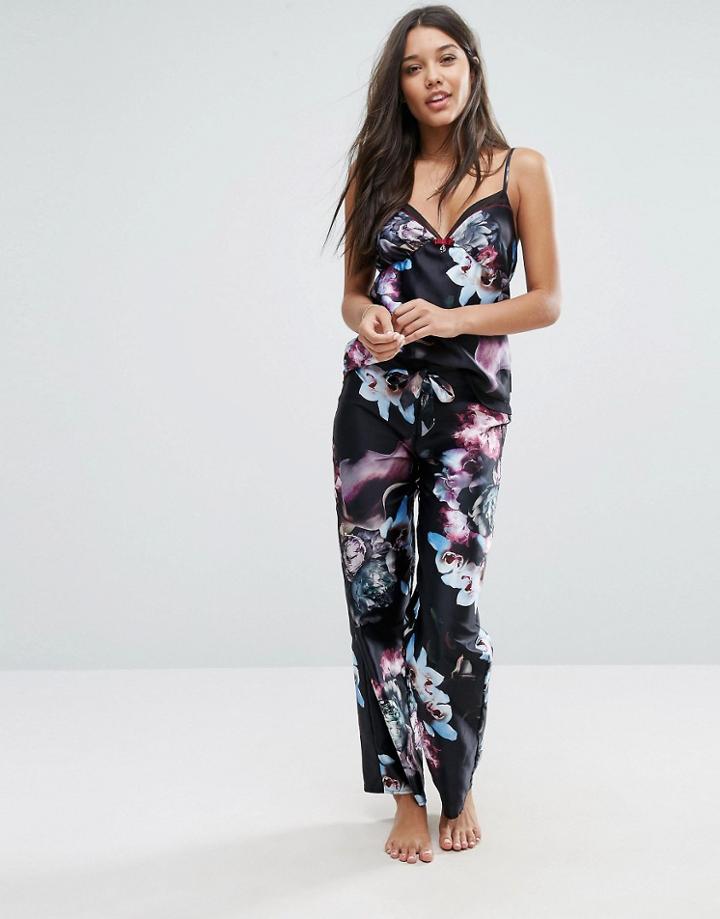 Ted Baker Ethereal Posey Long Pant - Black