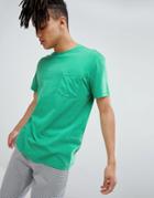 Weekday Anton Washed Pocket T-shirt Green - Green