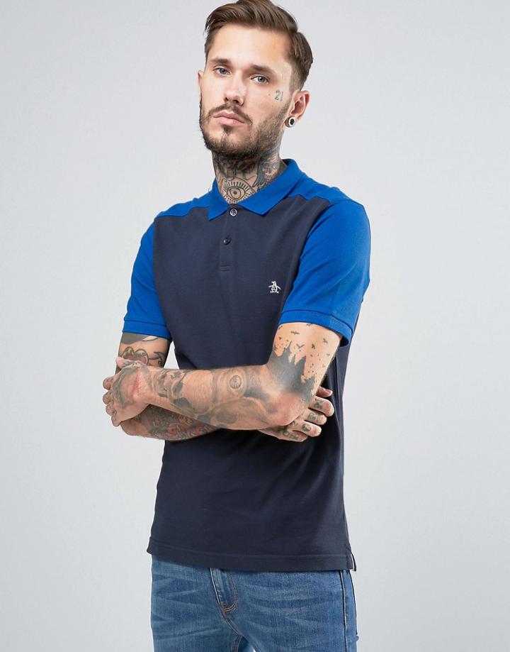 Original Penguin Vista Polo Shirt - Navy