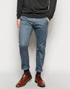 Selected Homme Chinos In Slim Fit - Blue